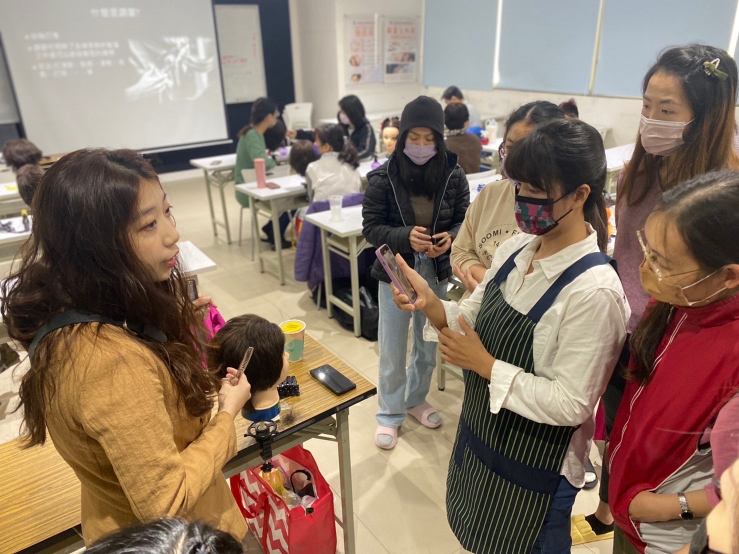 韓系快剪創業班實作照